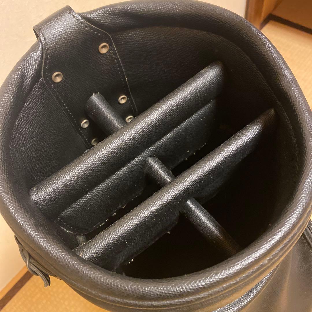 【希少】BLACK&WHITE キャディバッグ