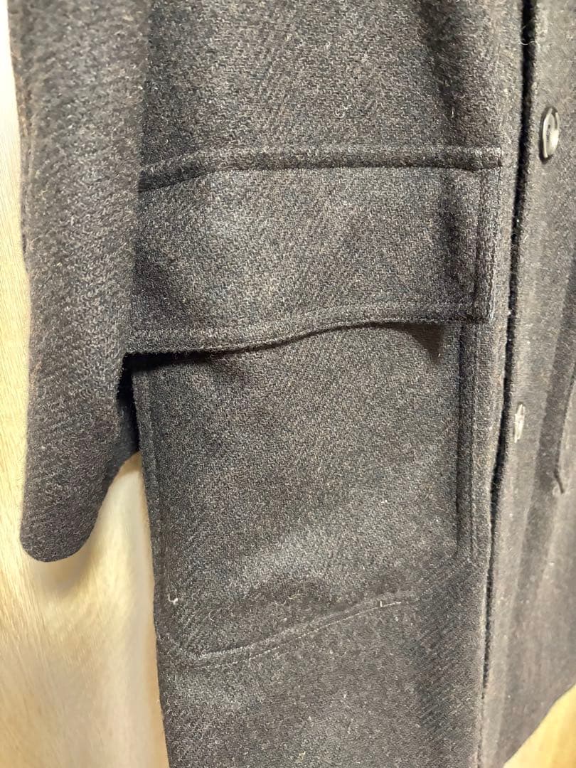 MARGARET HOWELL ダークブラウン チェスターコート S