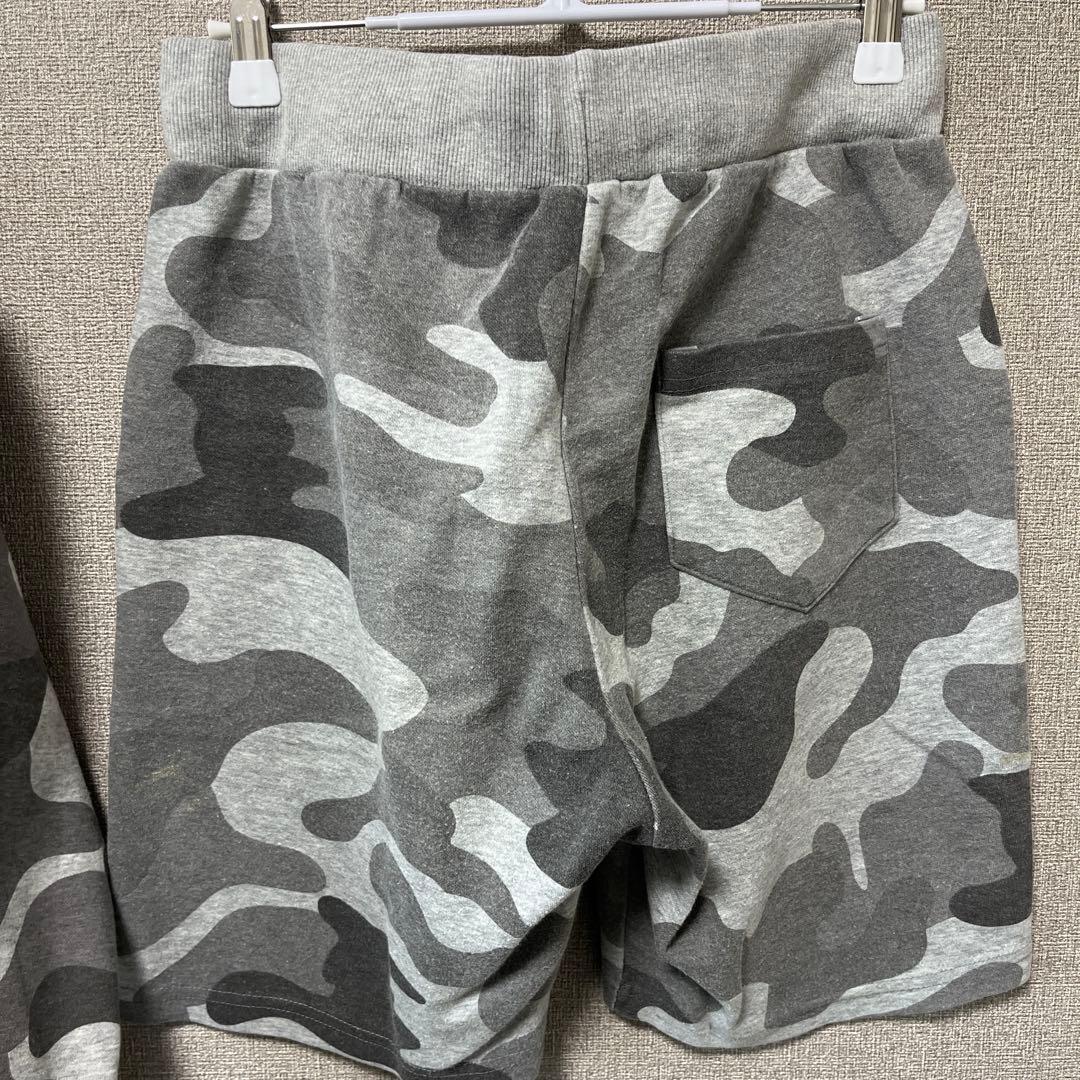 Supreme 迷彩柄 フーディー＆ショートパンツ セット