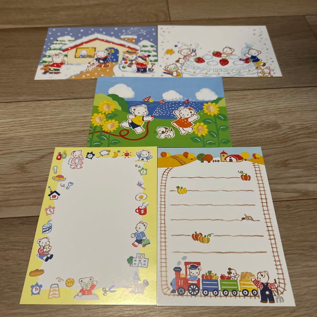 ⭐︎新品⭐︎ファミリアfamiliar母子手帳青チェック&ポストカード付