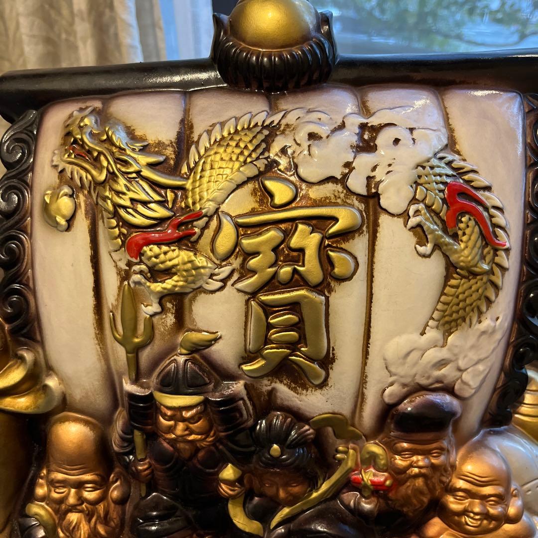 宝船　七福神 寶船 縁起物 商売繁盛 置物