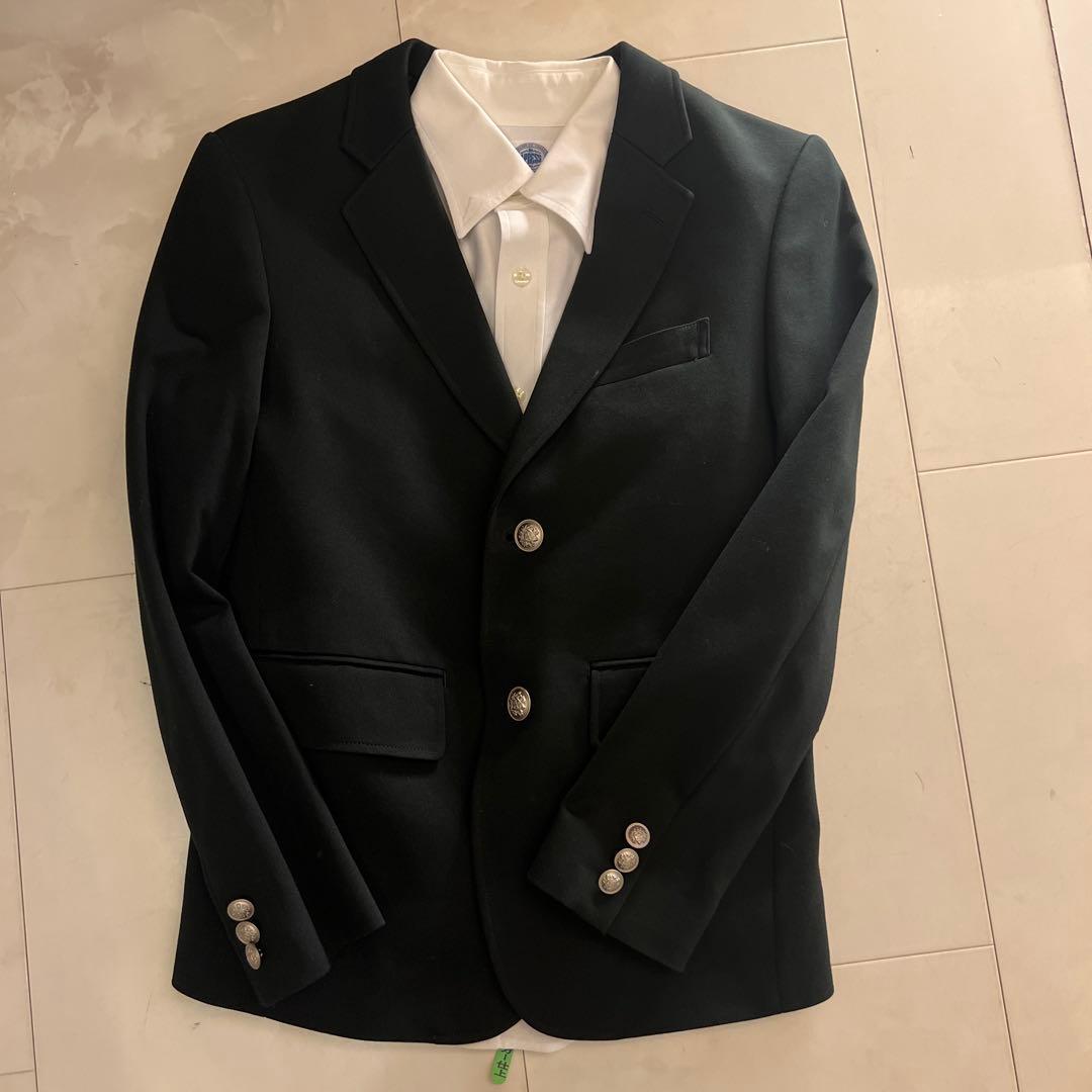 JPRESS 黒スーツと白シャツセット 150