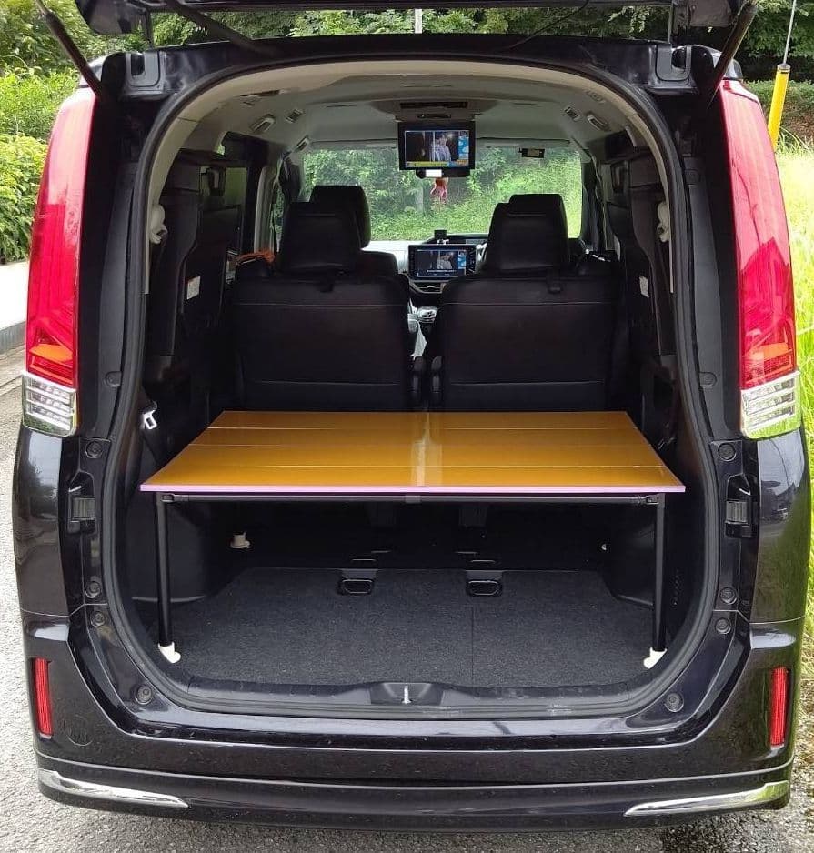 マットなし　80系　ヴォクシー、ノア、エスクァイア　ベッドキット　アウトドア