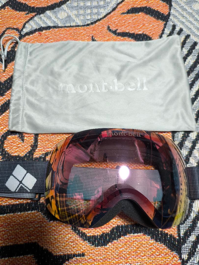 mont-bell アルパインゴーグル BC　収納袋付き