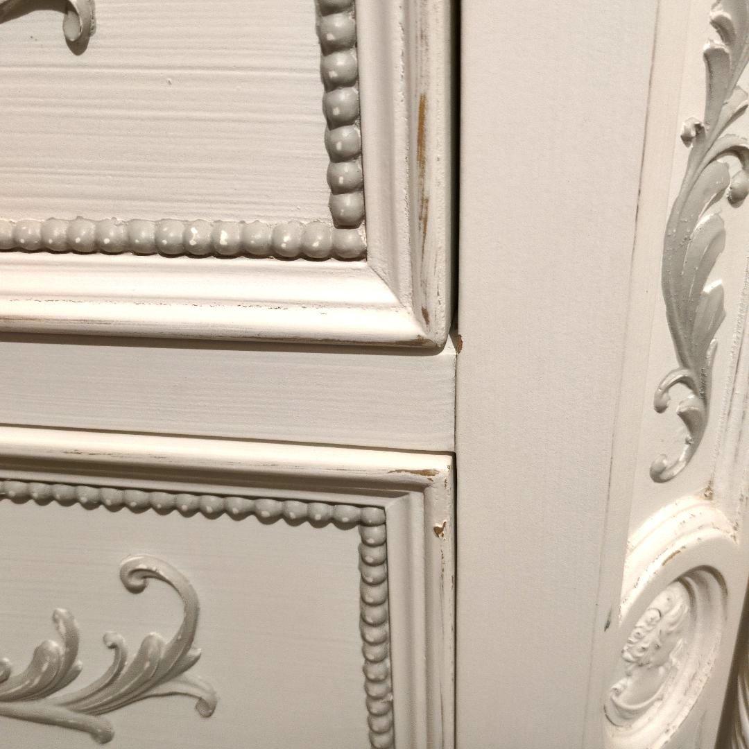 フランスカントリーコーナー/パールシリーズ/フレンチチェスト/シャビー/kino