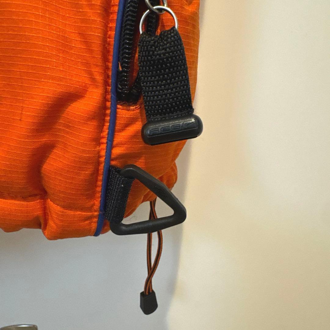 美品 90s NIKE ACG ダウン ベスト オレンジ ナイキ　　刺繍