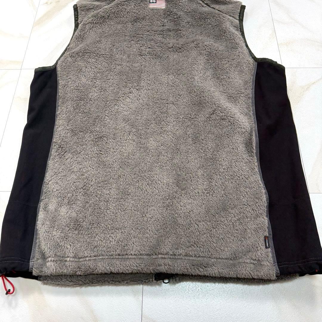 極美品✨BRIEFING フリースベスト ゴルフ GOLF メンズ XL グレー