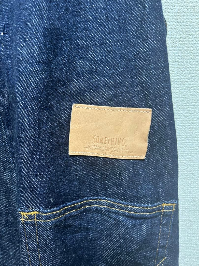 SOMETHING アメリカンスリーブオールインワン/サロペット