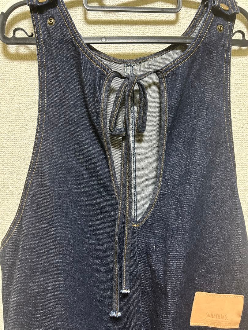 SOMETHING アメリカンスリーブオールインワン/サロペット