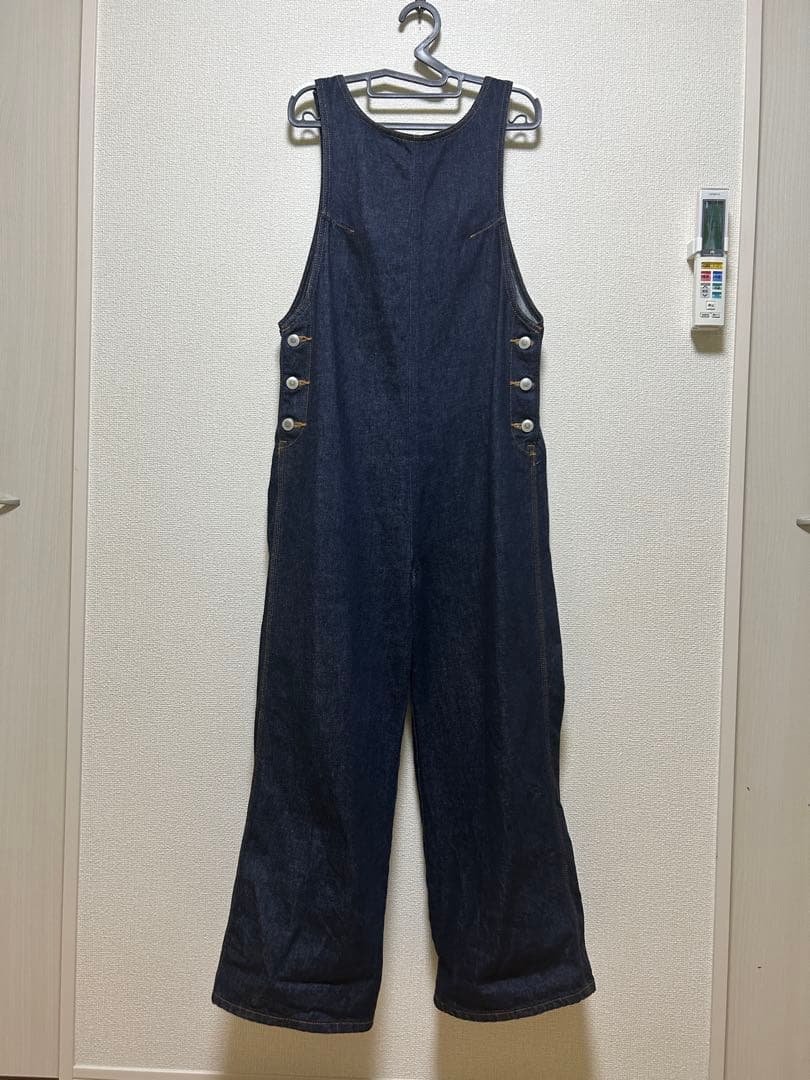 SOMETHING アメリカンスリーブオールインワン/サロペット