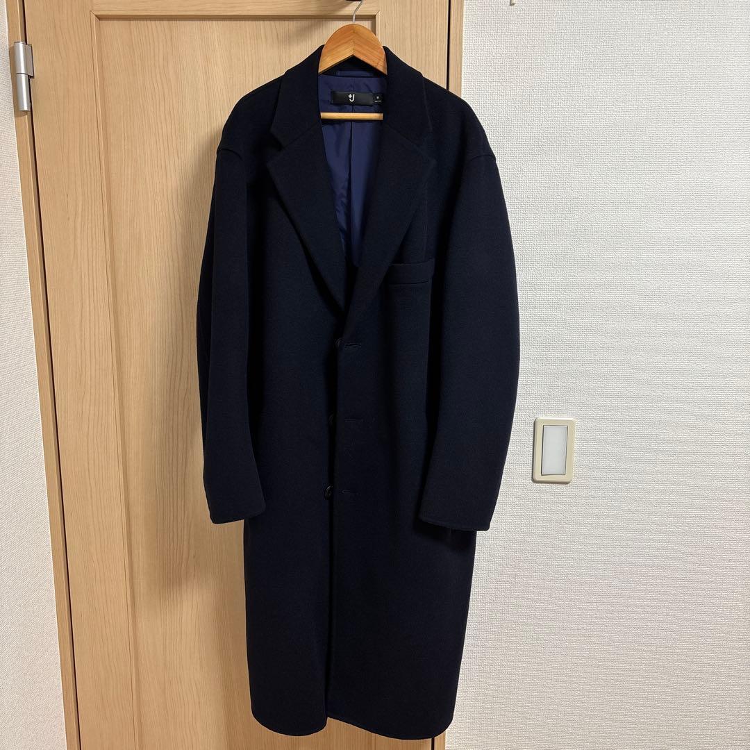 プラスj カシミヤブレンドオーバーサイズチェスターコート