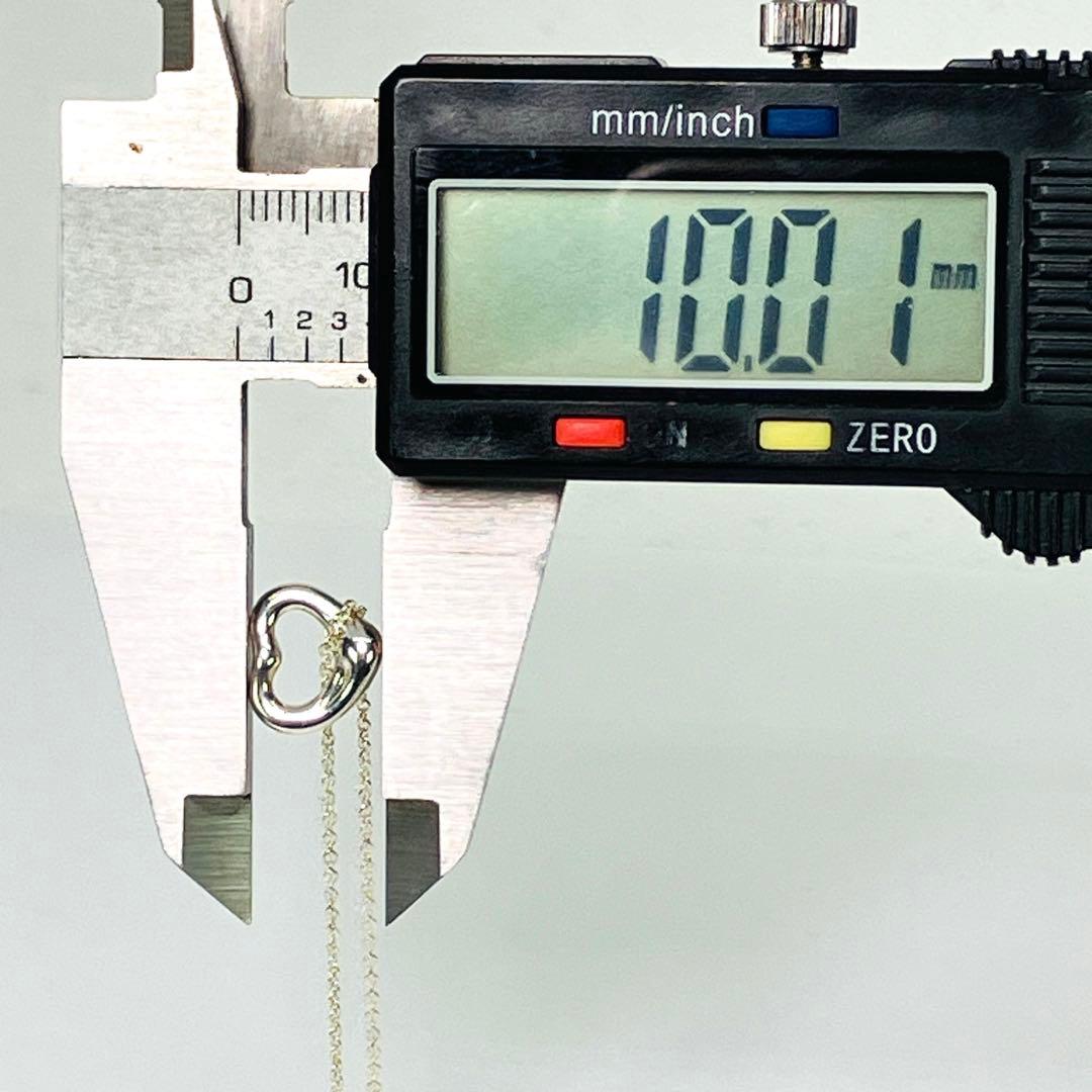 TIFFANY&Co. SV925 エルサ・ペレッティ オープンハートネックレス