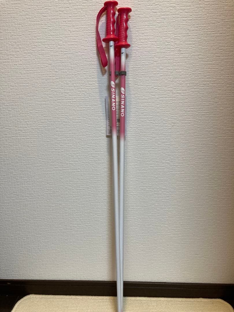 【HOTWAX・チューンナップ済み】elan スキー板　4点セット 130㎝