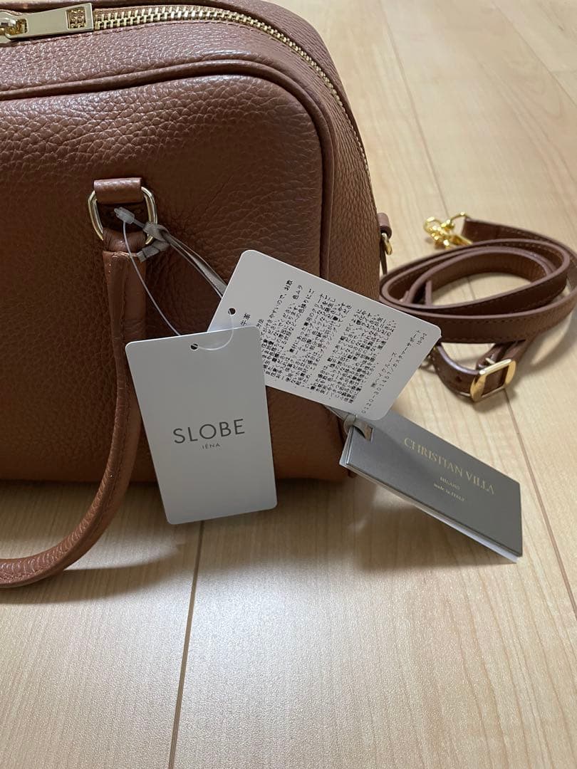 CHRISTIAN VILLAクリスチャンヴィラ ミニボストンバッグ2way新品