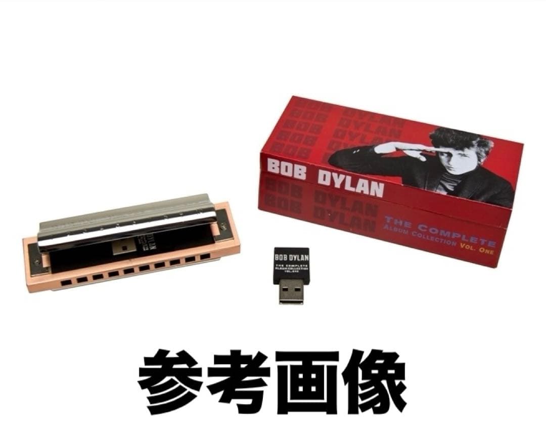 BOB DYLAN ハーモニカ型ケース入りUSBアルバム音源集