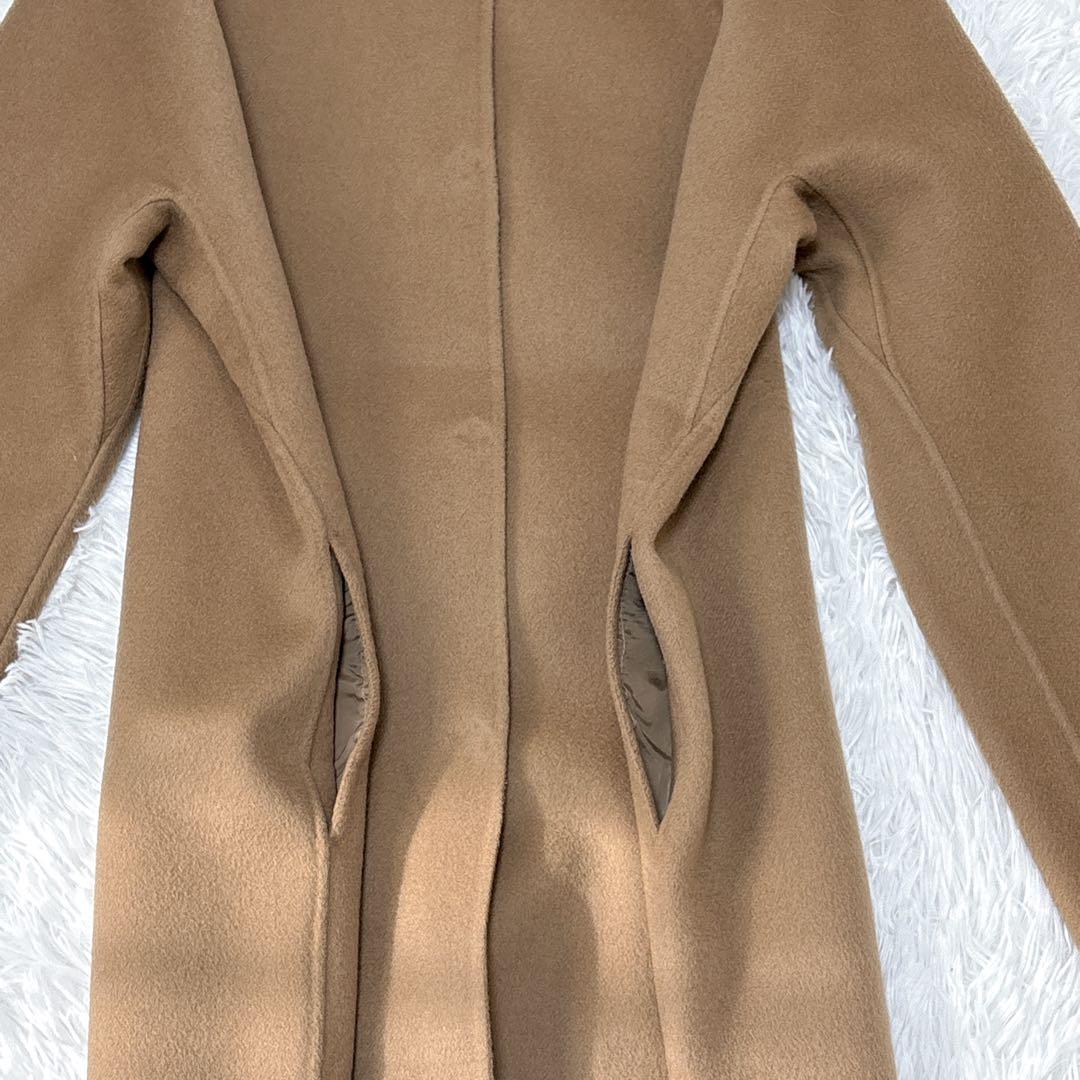 未使用品タグ付き✨セオリー ウールカシミヤ ダブルフェイスコート S キャメル