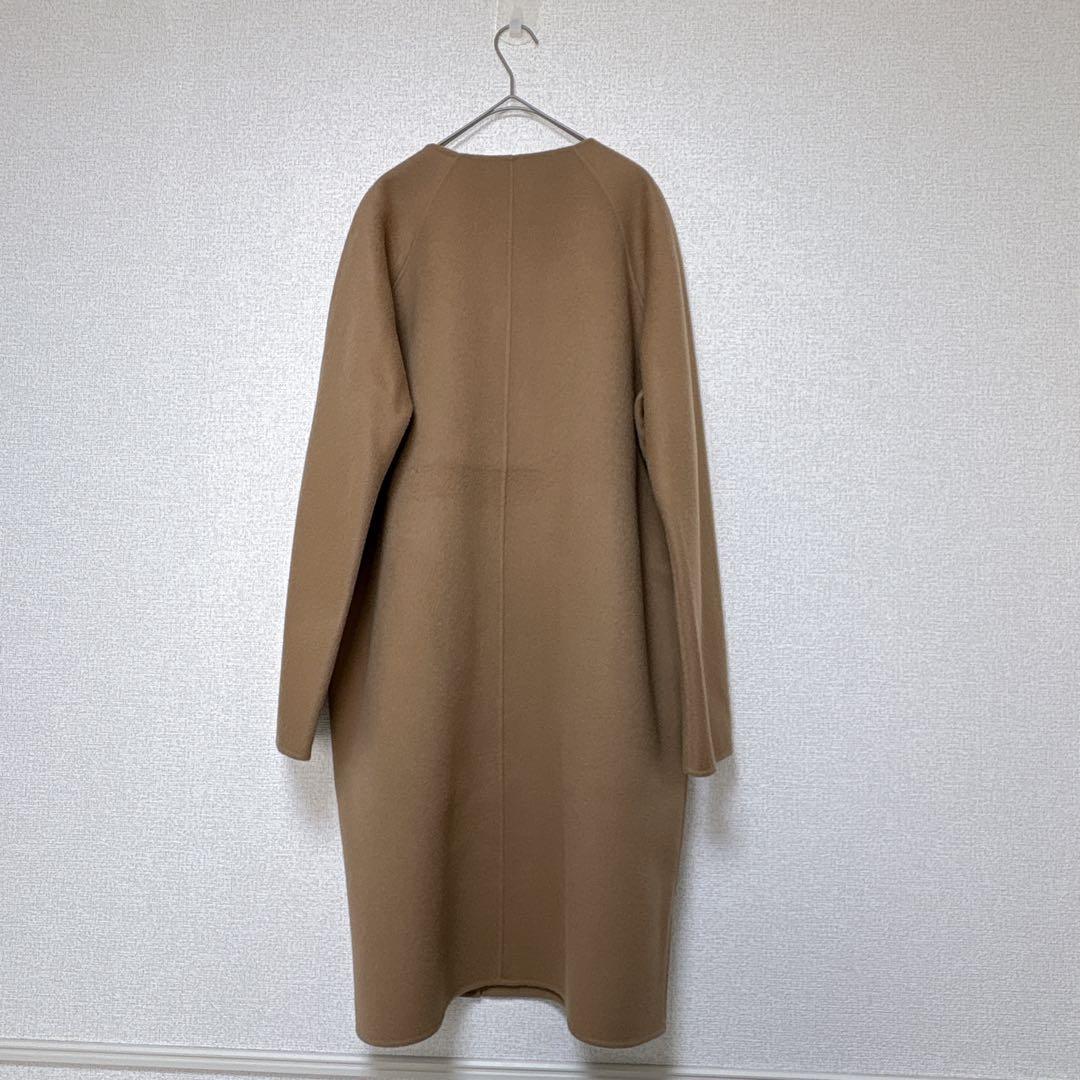 未使用品タグ付き✨セオリー ウールカシミヤ ダブルフェイスコート S キャメル