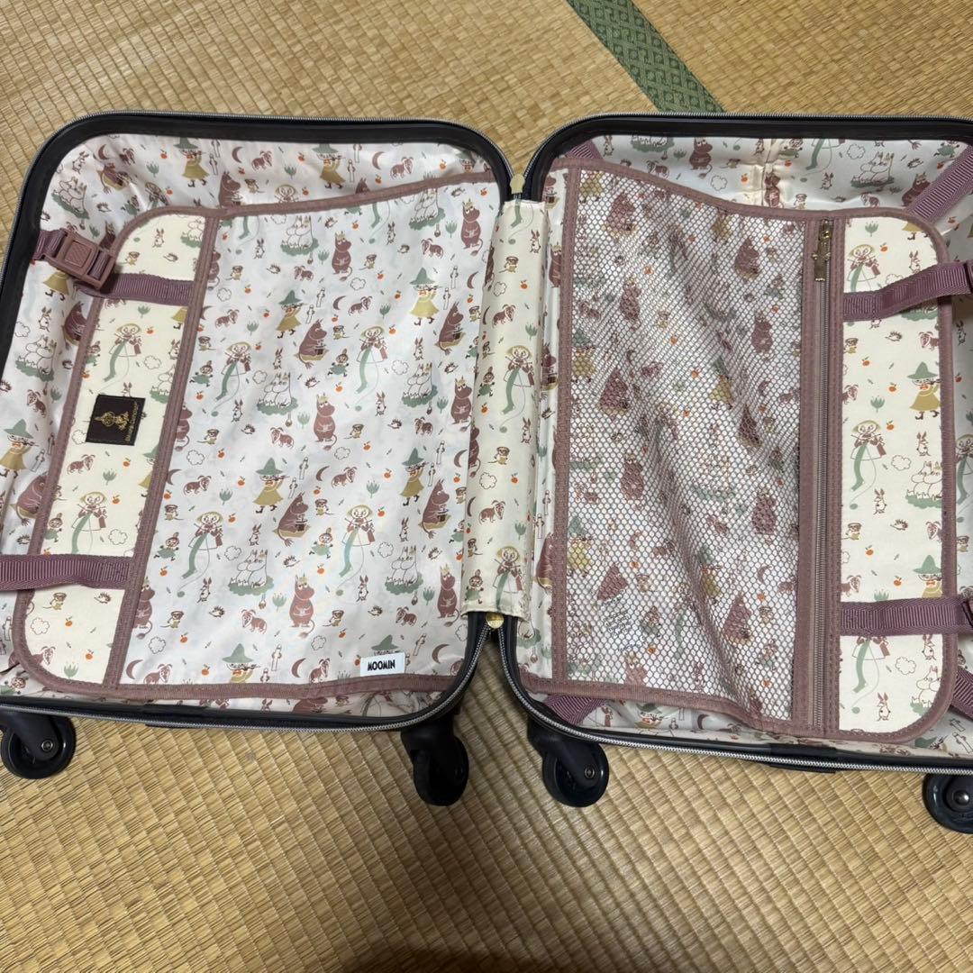 【送料込み】ムーミン キャリーケース ピンク スーツケース MOOMIN