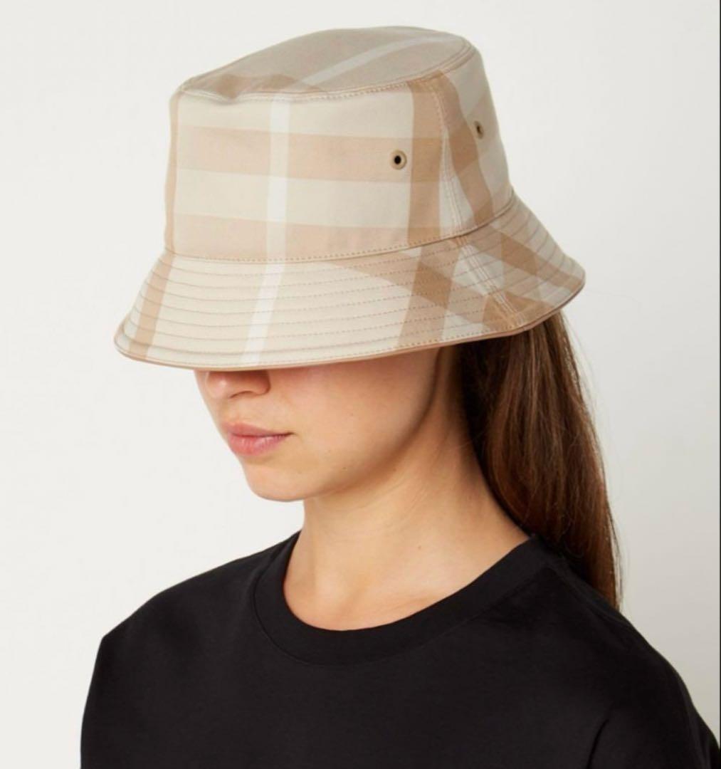 ☆★生産終了完売品★☆ Burberry テクニカルコットンバケットハット　希少