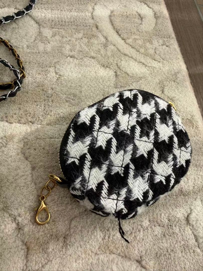 CHANEL ノベルティ　ブラック キルティング ショルダーバッグ
