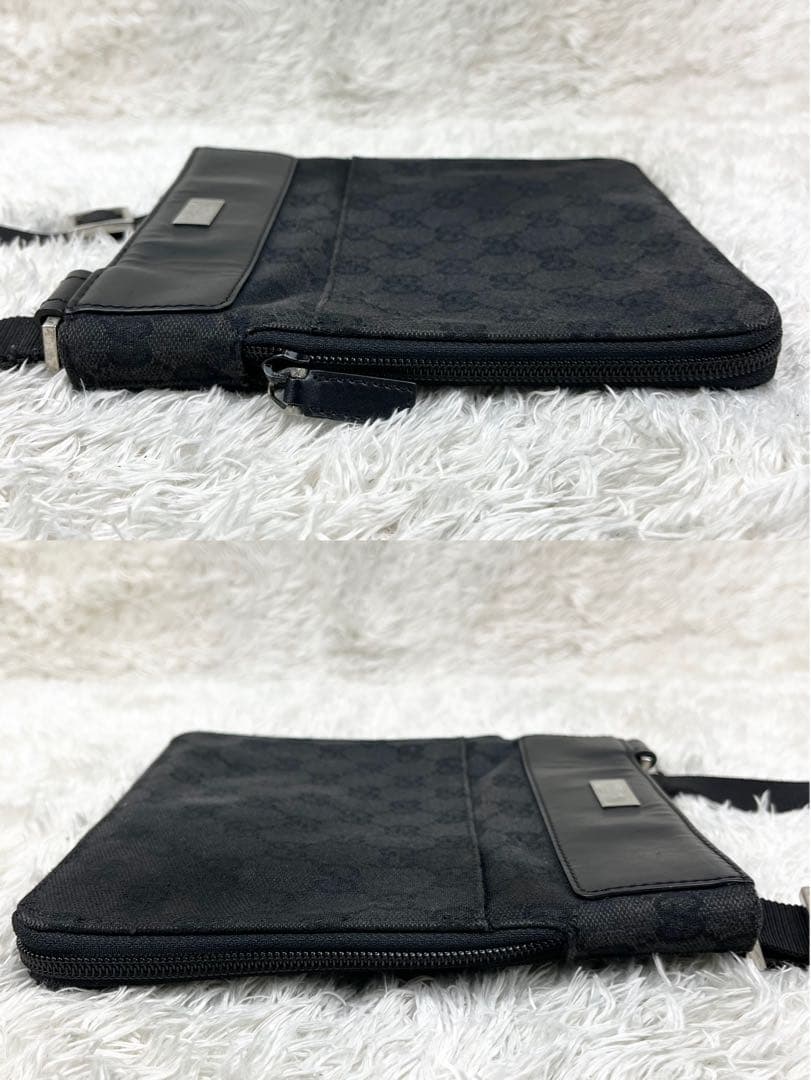 【美品】GUCCI グッチ GGキャンバス ショルダーバッグ 付属品付き