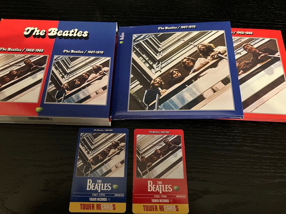 【美品】ビートルズ リマスター16CD BOX&赤盤青盤セット　Beatles