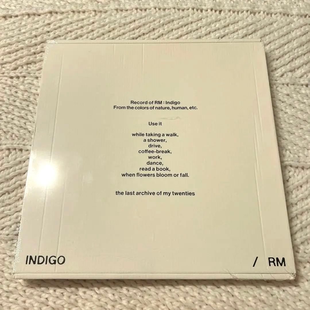 新品未開封　BTS RM indigo lp アナログ　レコード　ナムジュン