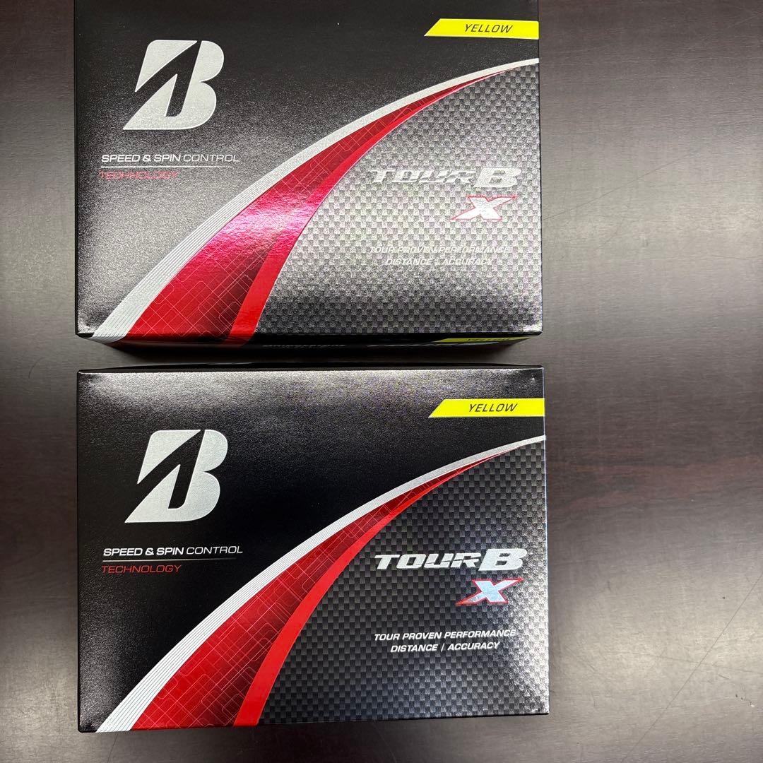 ブリヂストン TOUR B X イエロー 2ダース