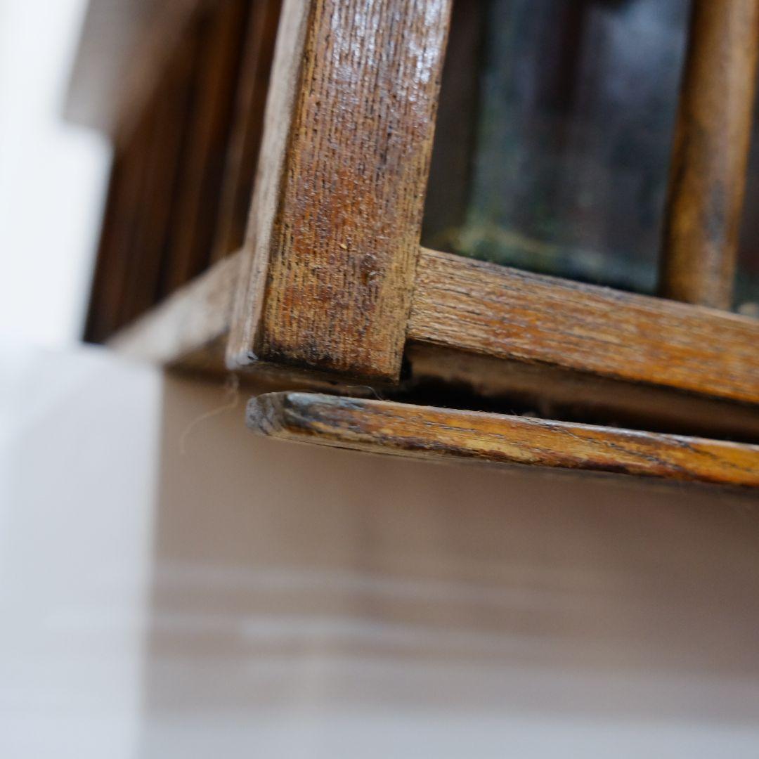 昭和レトロ 角形 火鉢 木製 囲炉裏 テーブル アンティーク ビンテージ