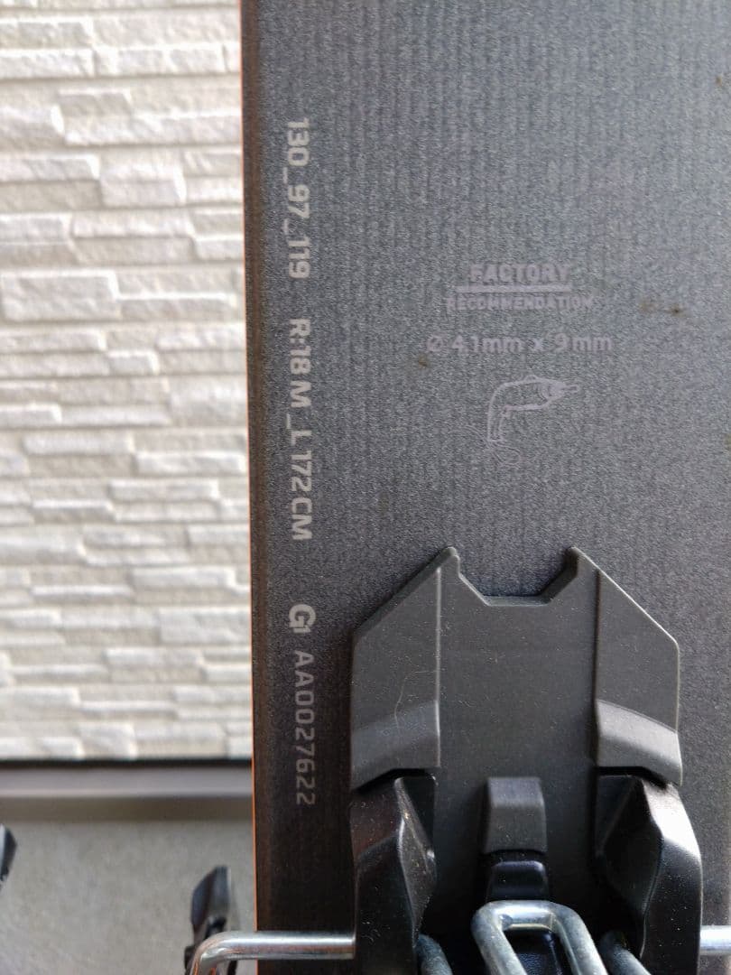 Atomic R18 M LT72 172cm スキー板