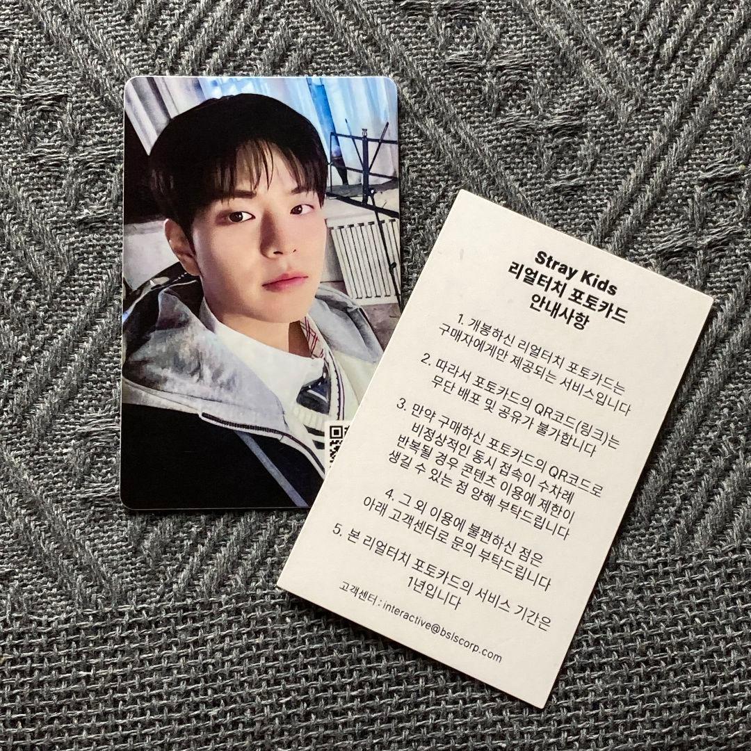 StrayKids QR スンミン リアルタッチ 特典 トレカ