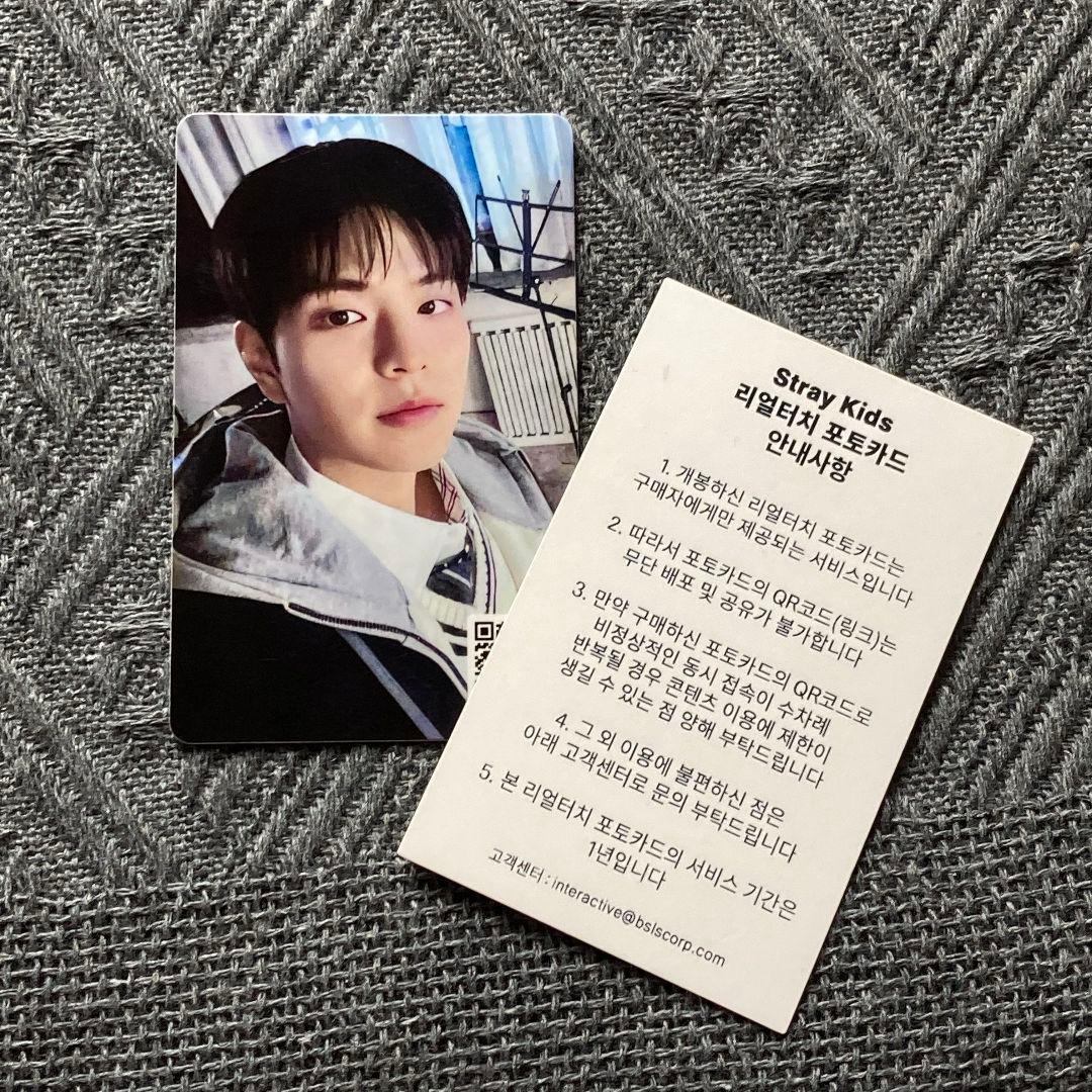 StrayKids QR スンミン リアルタッチ 特典 トレカ