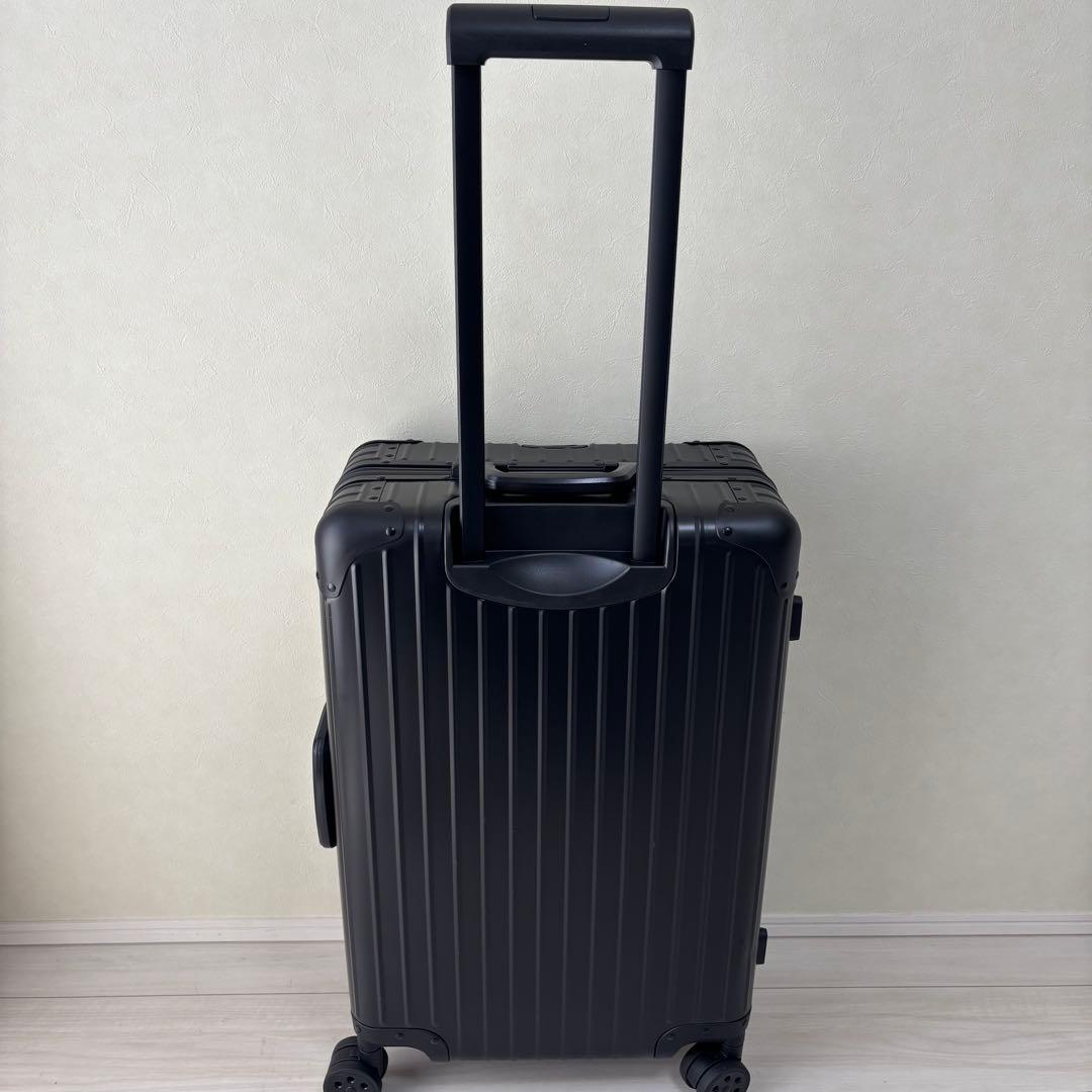 スーツケース キャリーケース オールアルミ合金 Mサイズ 65L TSAロック