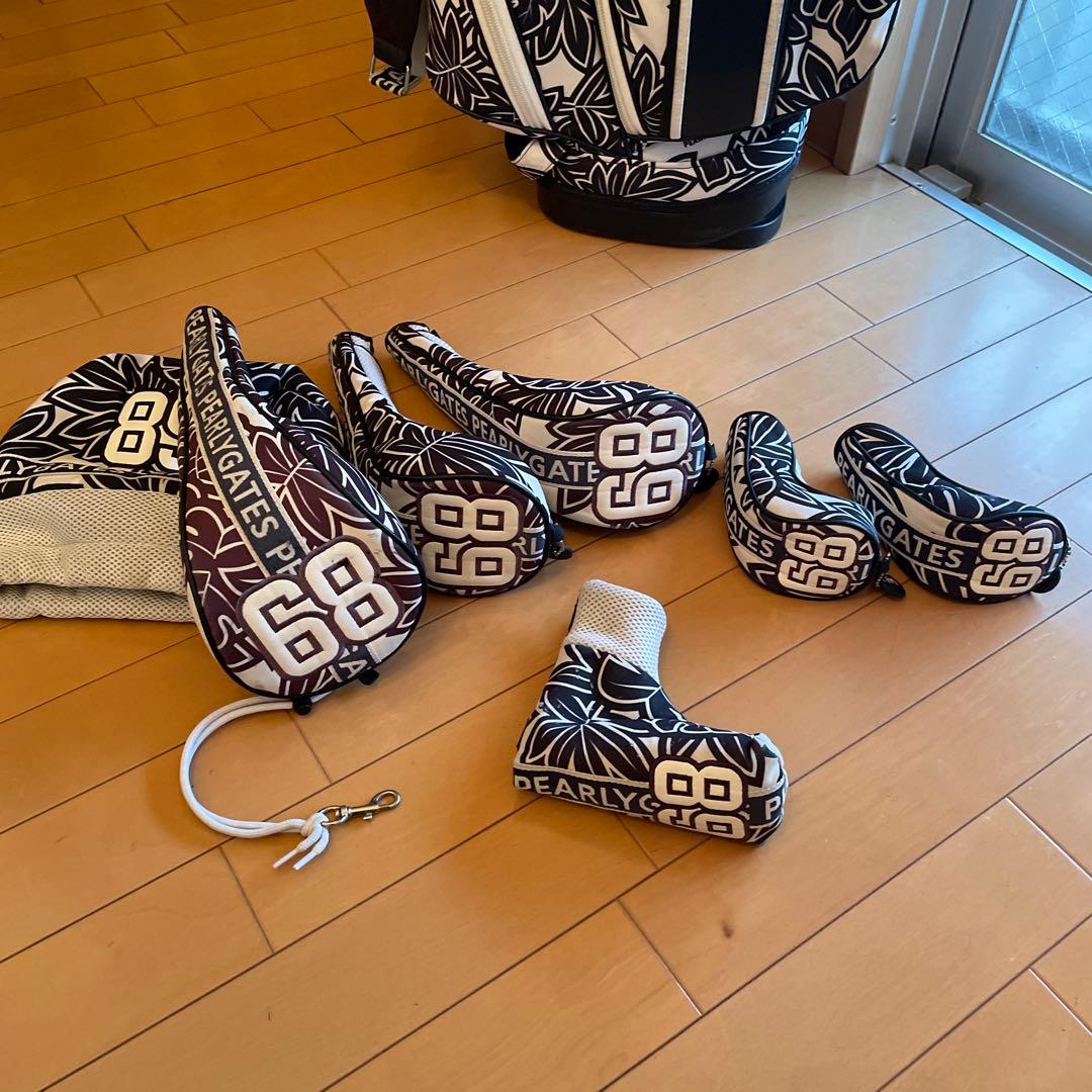 [パーリーゲイツ]キャディバック&ヘッドカバー