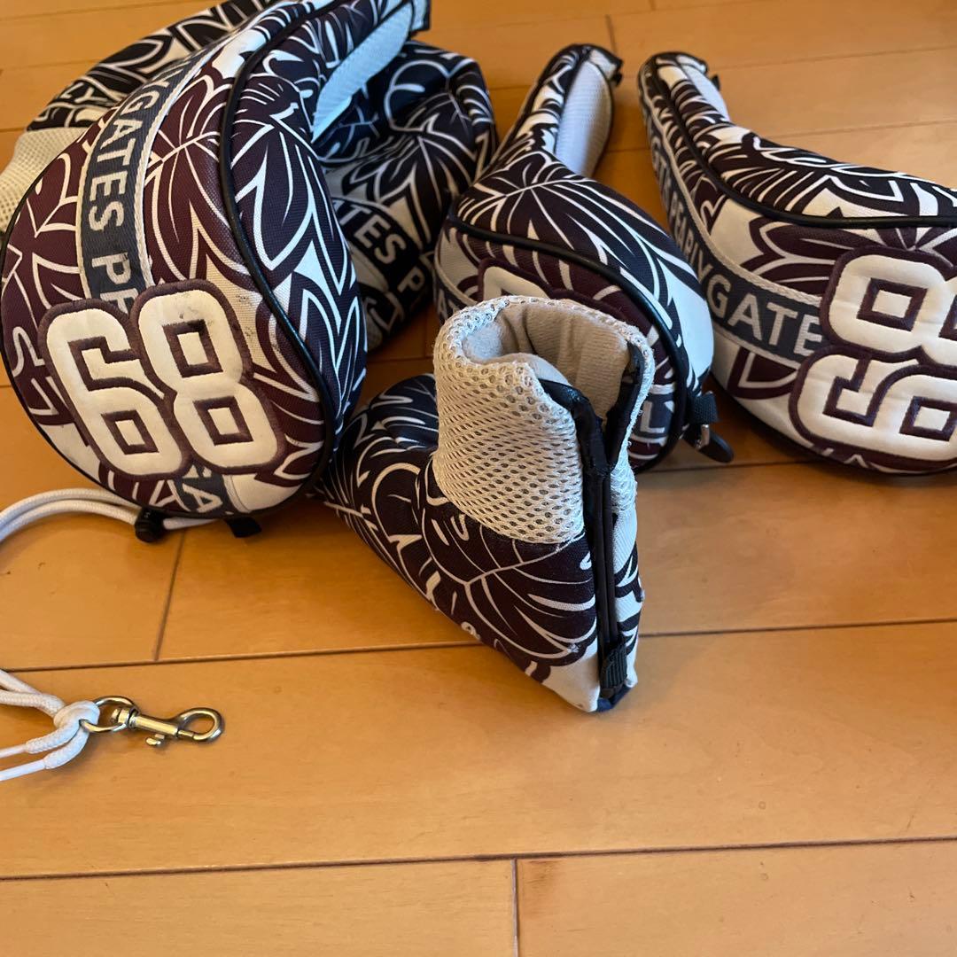 [パーリーゲイツ]キャディバック&ヘッドカバー