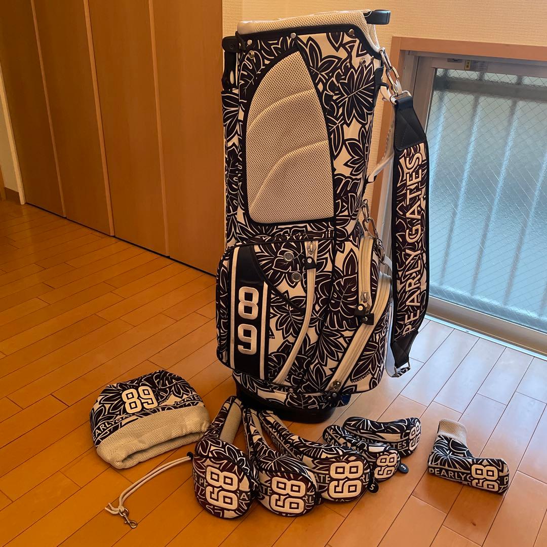 [パーリーゲイツ]キャディバック&ヘッドカバー