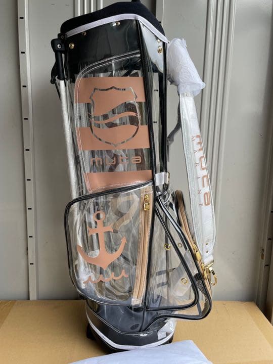 muta ゴルフバック‼️新品‼️未使用‼️クリア