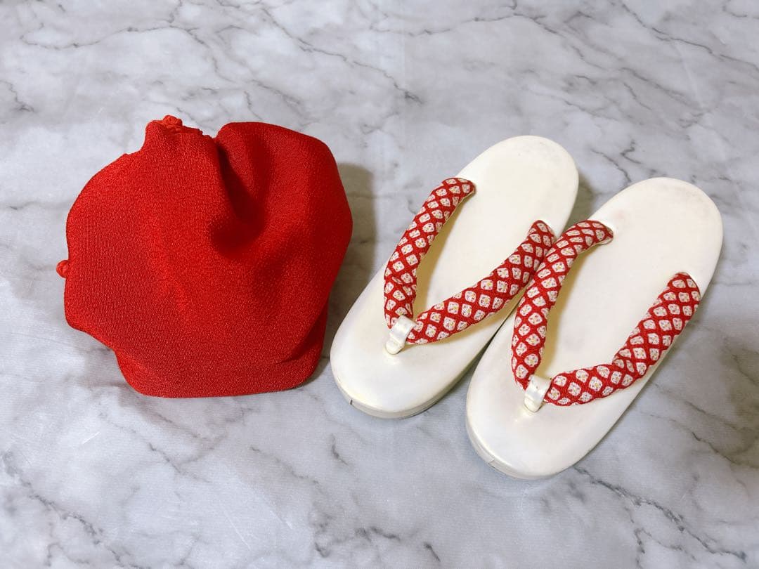 豪華逸品正絹セット♡七五三　3歳　女の子　一式　総絞り被布　赤