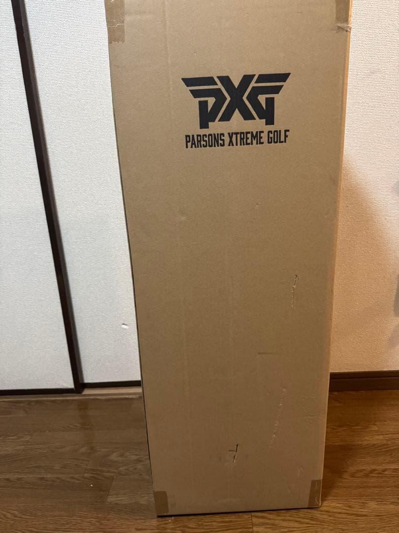 未使用　PXG エクストリーム キャディバッグ スタンド付きキャディバ