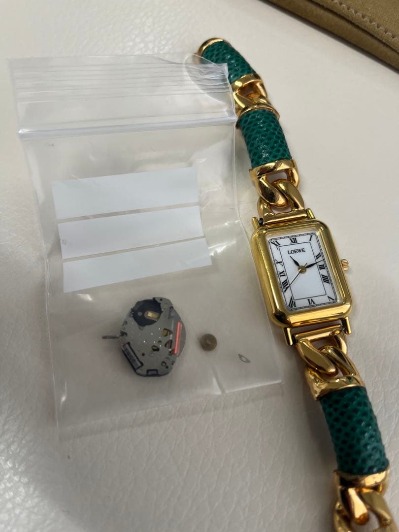 値下げ　LOEWE ロエベ アンティーク ブレスウォッチ レディース