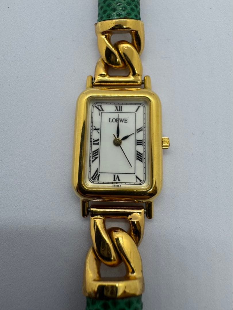 値下げ　LOEWE ロエベ アンティーク ブレスウォッチ レディース