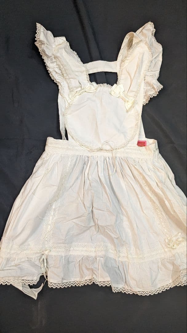 Baby the Stars うさぎちゃんエプロン オッフホワイ　未使用