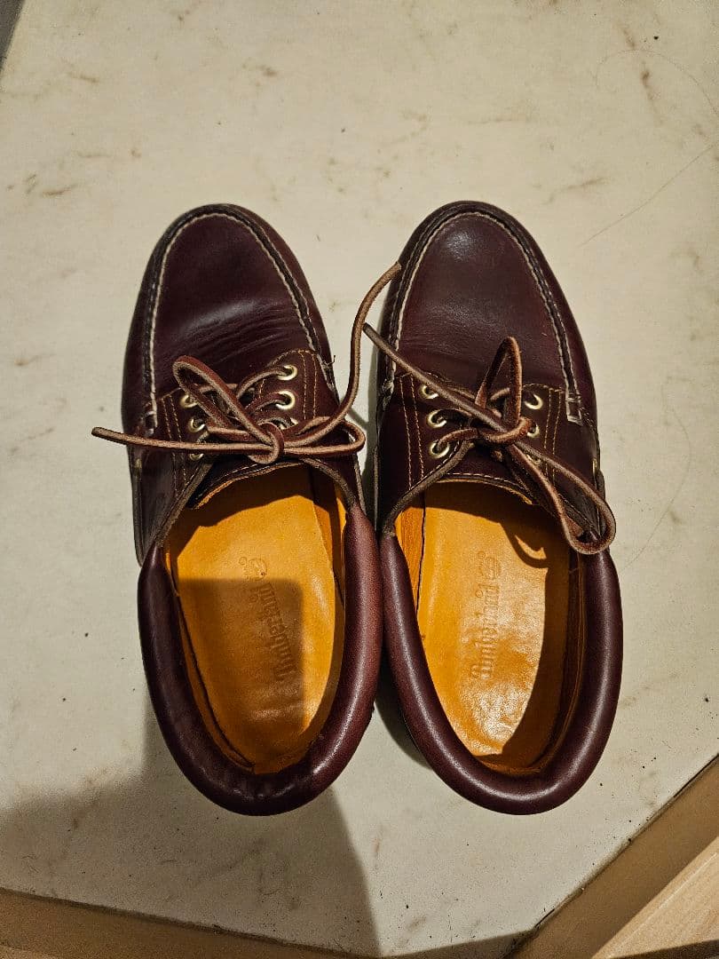 ティンバーランド 3eye クラシックラグ US9 バーガンディ 50009