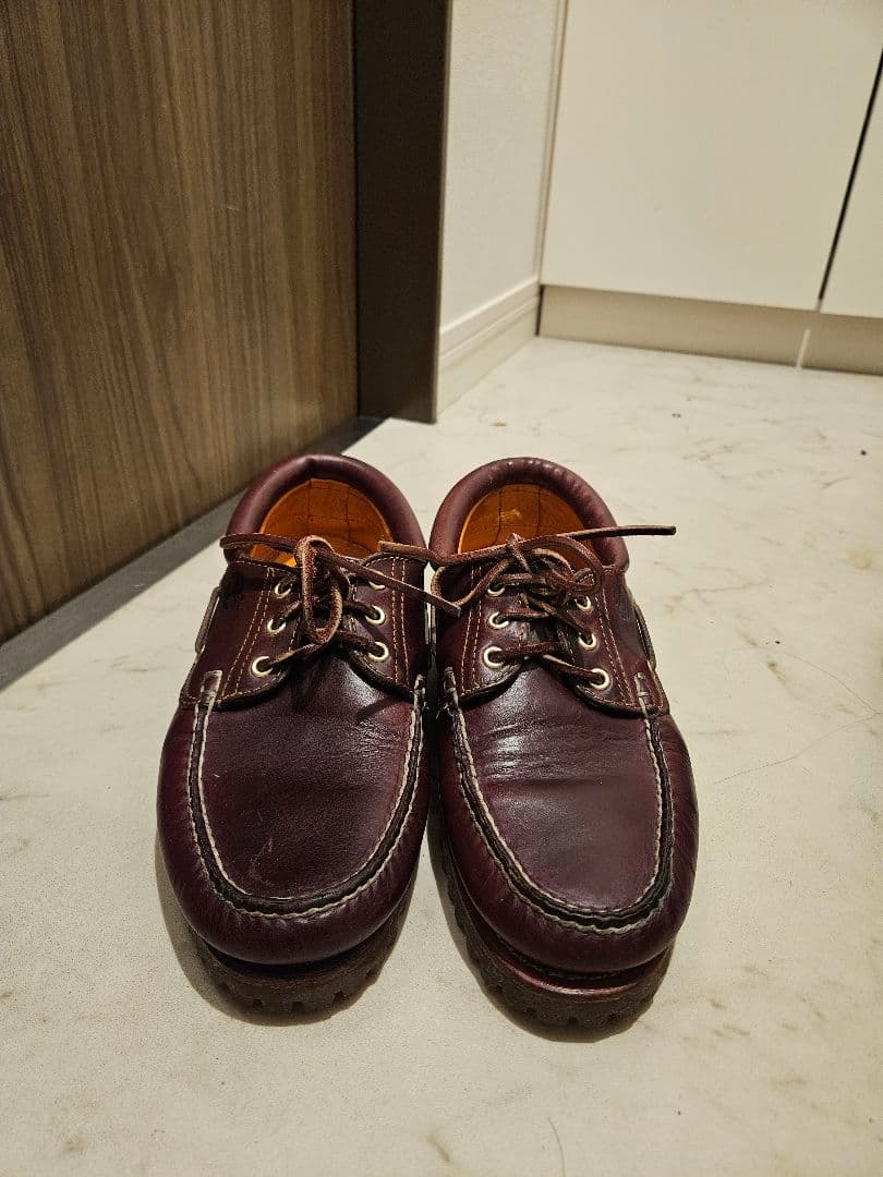 ティンバーランド 3eye クラシックラグ US9 バーガンディ 50009