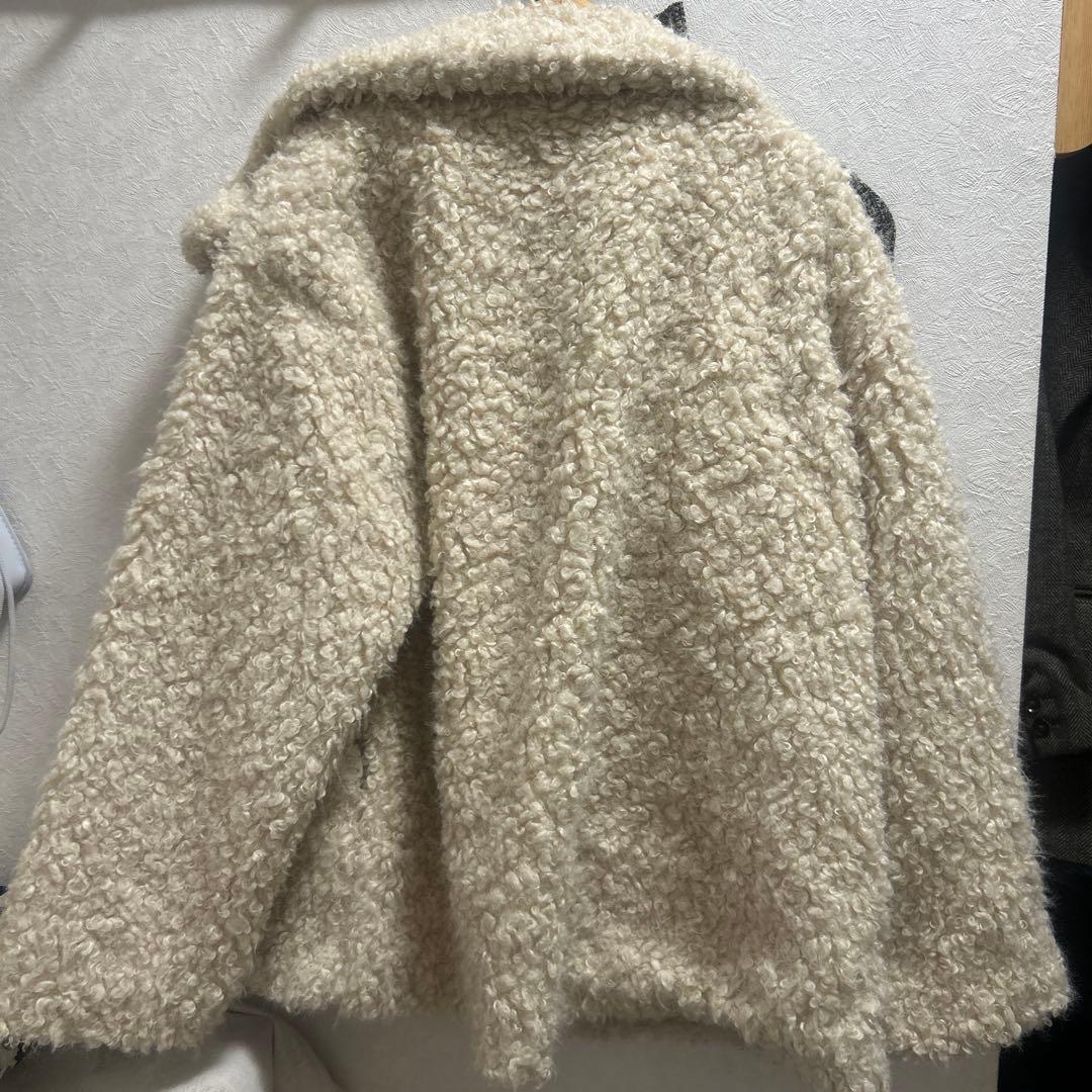 mystic フェイクファーコート プードル　サイズ1