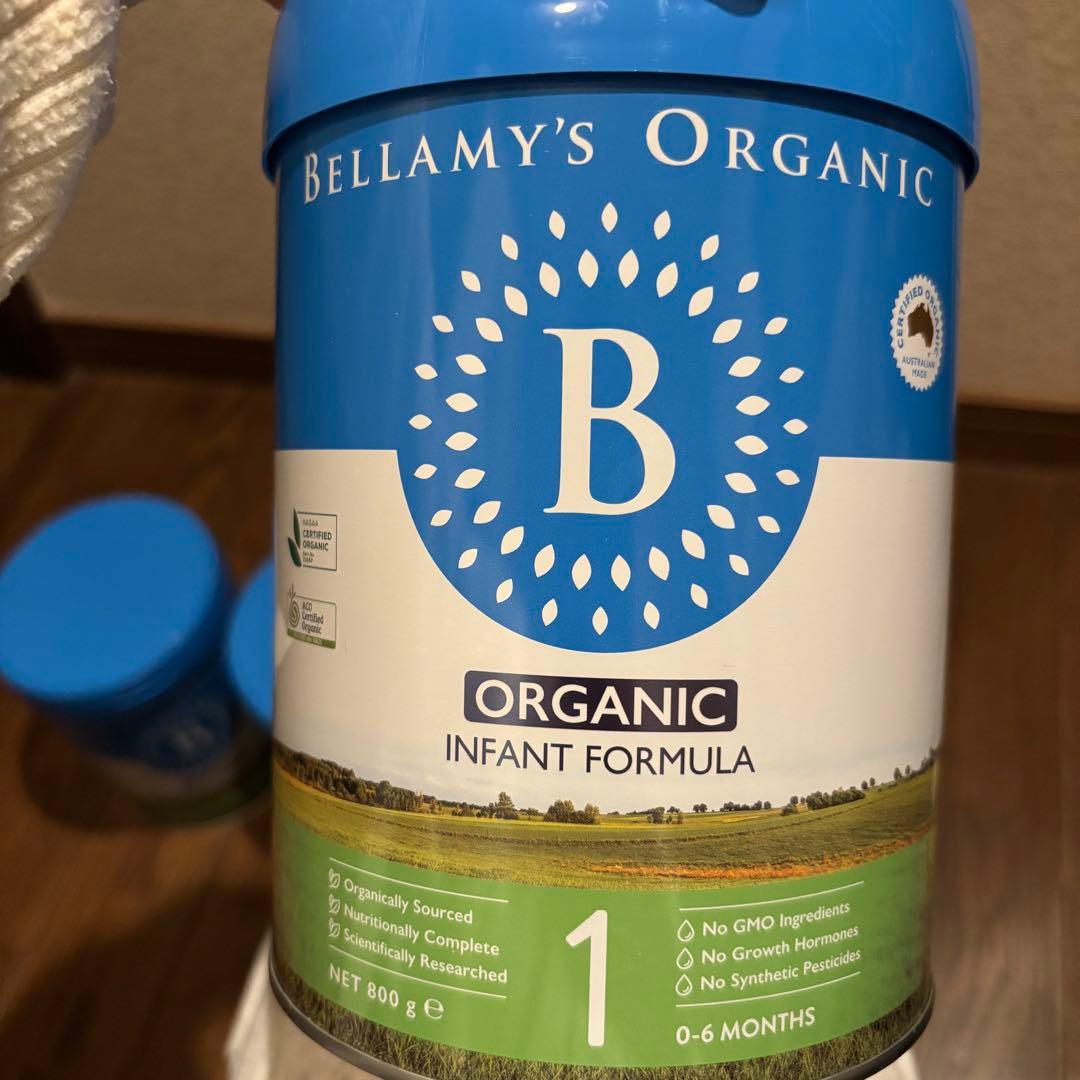 【3缶】Bellamy's Organic 粉ミルク 800g 0-6ヶ月