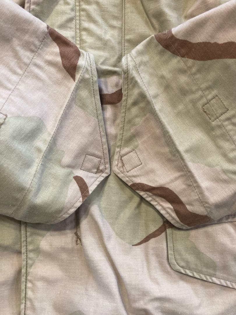 米軍実物　希少サイズ　M65フィールドジャケット　3C デザートカモ　M-S