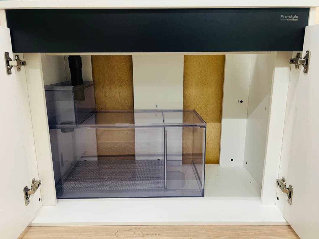 １セットのみ　ブラック/ホワイト限定組み合わせ　900オーバーフロー水槽