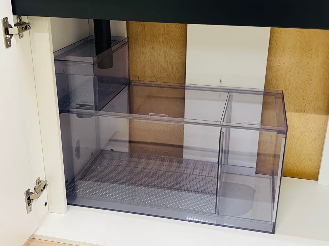 １セットのみ　ブラック/ホワイト限定組み合わせ　900オーバーフロー水槽