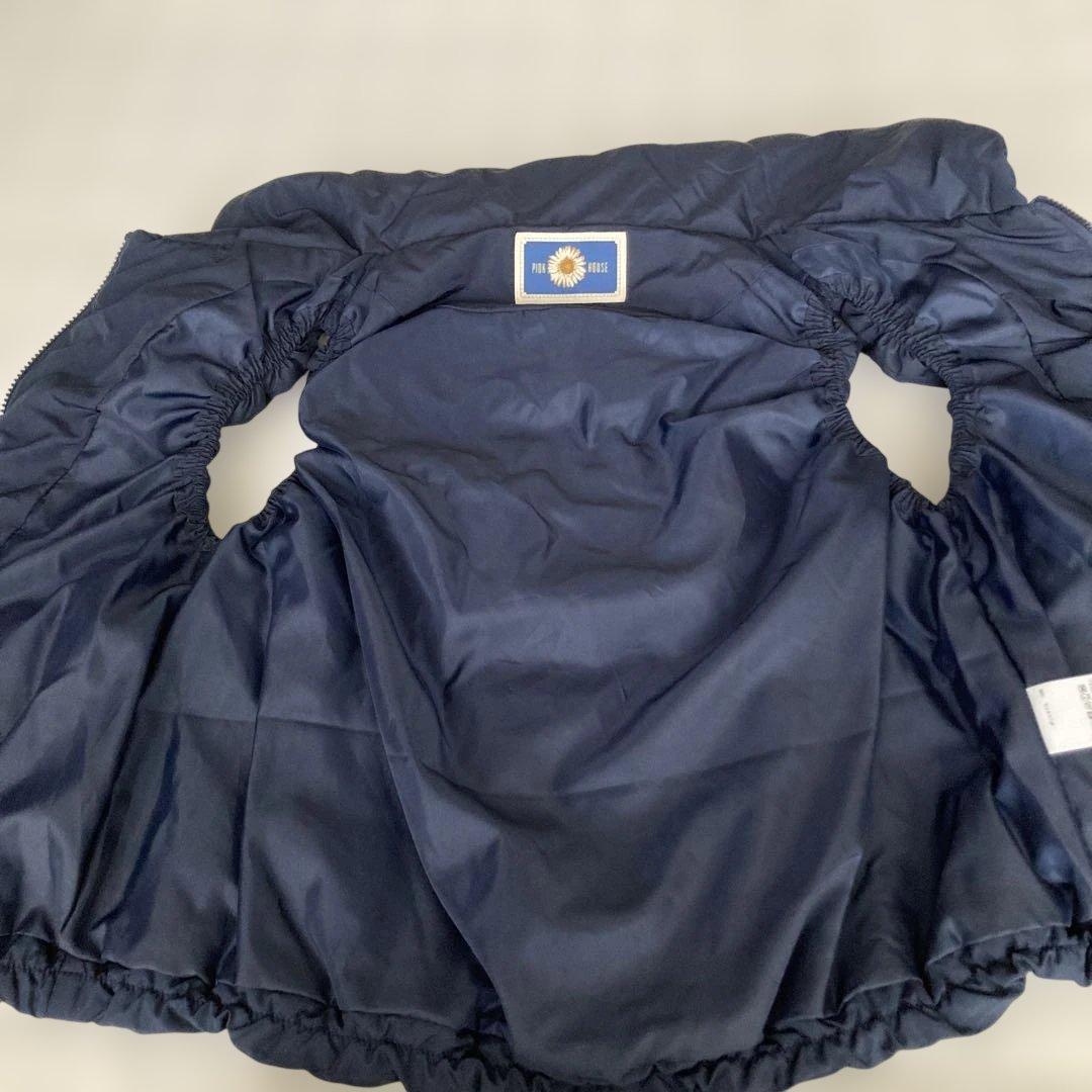 最終お値下げです!新品! ピンクハウスPINK HOUSE 中綿ベスト　ネイビー